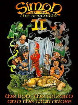 Capa de Simon the Sorcerer II: The Lion, the Wizard and the Wardrobe