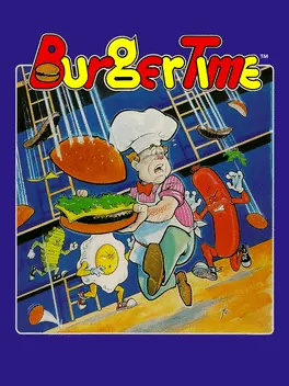 Capa de BurgerTime