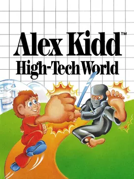 Capa de Alex Kidd: High-Tech World