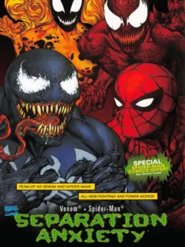 Capa de Venom/Spider-Man: Separation Anxiety