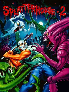 Capa de Splatterhouse 2
