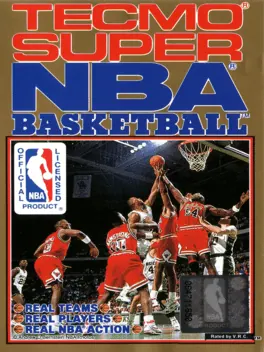 Capa de Tecmo Super NBA Basketball