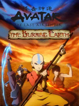 Capa de Avatar: The Last Airbender - The Burning Earth