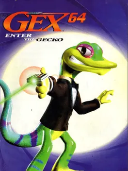 Capa de Gex 64: Enter the Gecko
