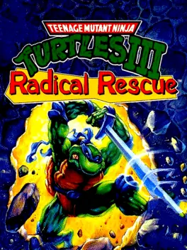 Capa de Teenage Mutant Ninja Turtles III: Radical Rescue