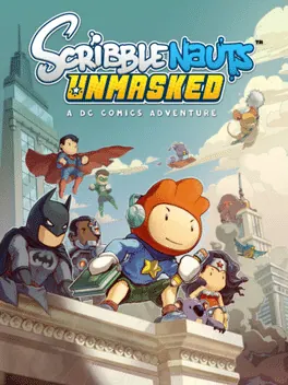 Capa de Scribblenauts Unmasked: A DC Comics Adventure