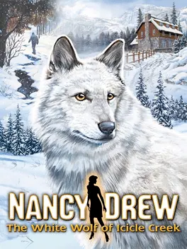 Capa de Nancy Drew: The White Wolf of Icicle Creek