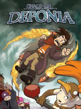 Capa de Chaos on Deponia
