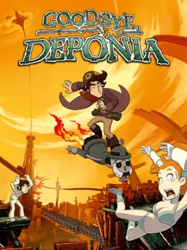 Capa de Goodbye Deponia