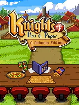 Capa de Knights of Pen & Paper: +1 Deluxier Edition