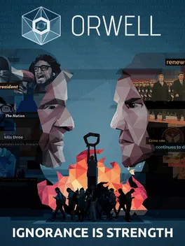 Capa de Orwell: Ignorance is Strength