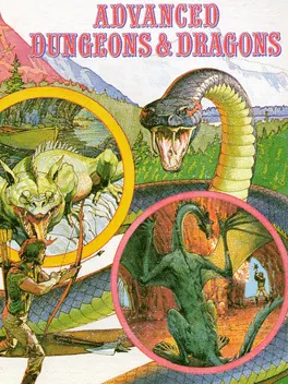 Capa de Advanced Dungeons & Dragons Cartridge