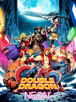 Capa de Double Dragon Neon