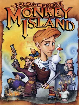 Capa de Escape from Monkey Island