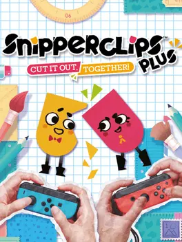 Capa de Snipperclips Plus: Cut It Out, Together!