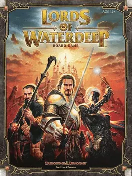 Capa de D&D Lords of Waterdeep