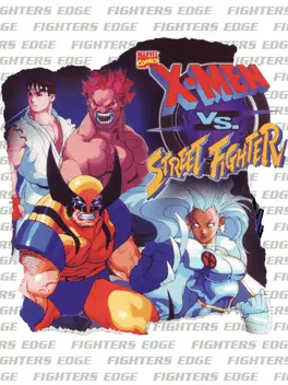 Capa de X-Men vs. Street Fighter