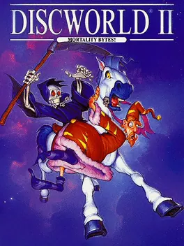 Capa de Discworld II: Mortality Bytes!