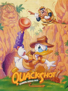 Capa de QuackShot Starring Donald Duck