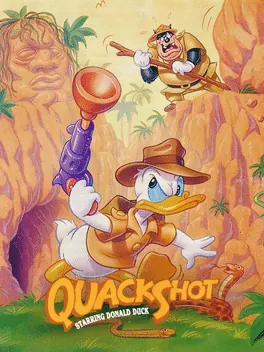 Capa de QuackShot Starring Donald Duck