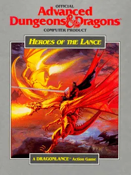 Capa de Advanced Dungeons & Dragons: Heroes of the Lance