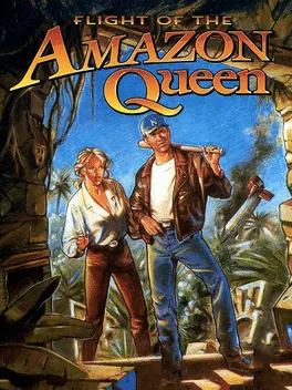 Capa de Flight of the Amazon Queen