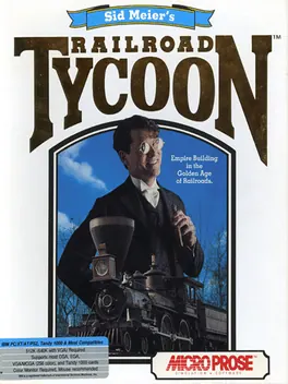 Capa de Sid Meier's Railroad Tycoon