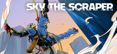 Arte oficial de SKY THE SCRAPER usada na página do jogo no Steam.