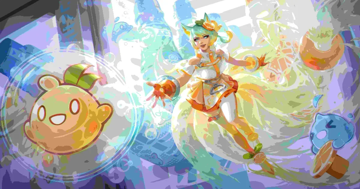 Arte oficial de Wild Rift usada pela Riot no artigo sobre encantamentos do patch 7.2.