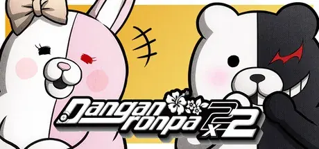 Arte oficial de Danganronpa 2x2 usada na página do jogo no Steam.