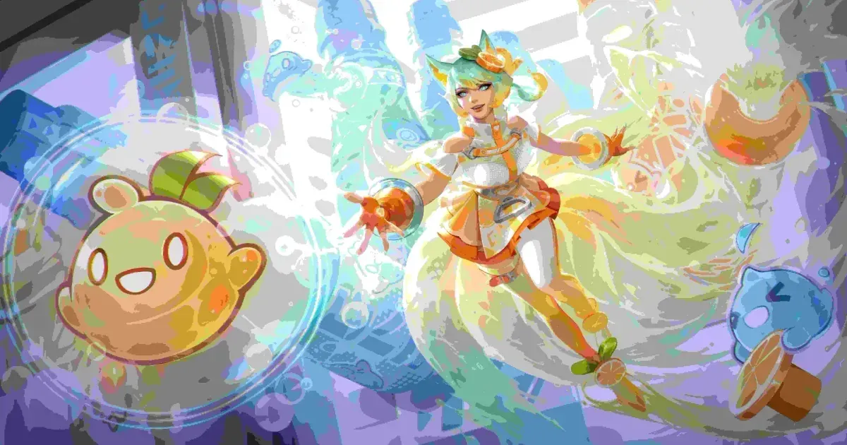 Arte oficial de Wild Rift usada pela Riot no artigo sobre encantamentos do patch 7.2.