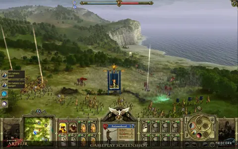 Captura de tela de King Arthur: The Role-Playing Wargame (2 de 4)