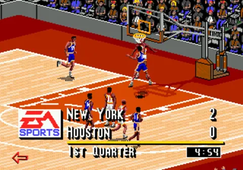 Captura de tela de NBA Live 95 (3 de 3)