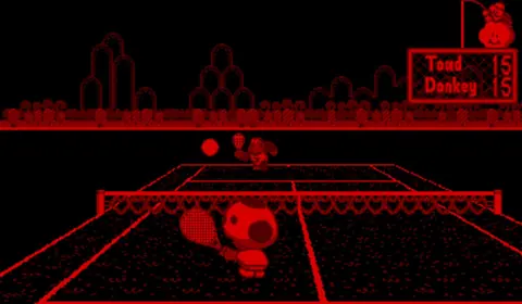 Captura de tela de Mario's Tennis (1 de 4)