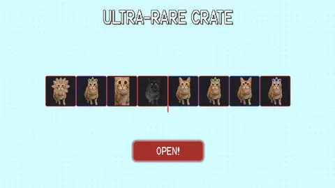 Captura de tela de Silly Linguine Cat Simulator Deluxe Online (2 de 3)