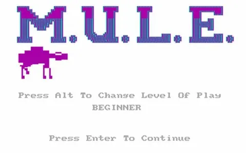 Captura de tela de M.U.L.E. (1 de 4)
