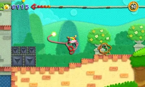 Captura de tela de Kirby's Extra Epic Yarn (4 de 4)