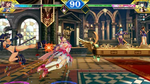 Captura de tela de SNK Heroines: Tag Team Frenzy (2 de 4)