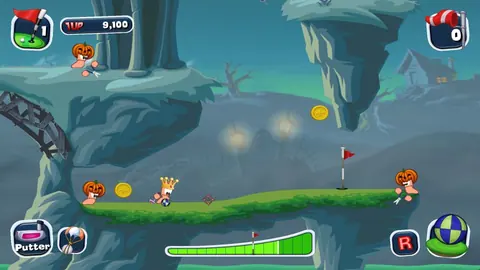 Captura de tela de Worms Crazy Golf (3 de 3)