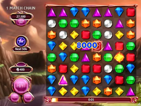 Captura de tela de Bejeweled Blitz (2 de 4)