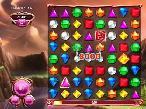 Captura de tela de Bejeweled Blitz (3 de 4)