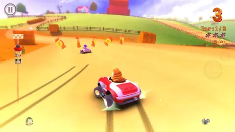 Captura de tela de Garfield Kart (3 de 4)