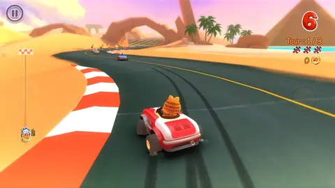 Captura de tela de Garfield Kart (4 de 4)