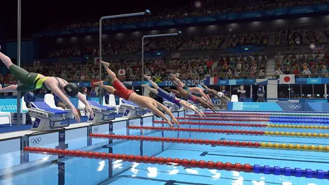 Captura de tela de Olympic Games Tokyo 2020: The Official Video Game (1 de 2)