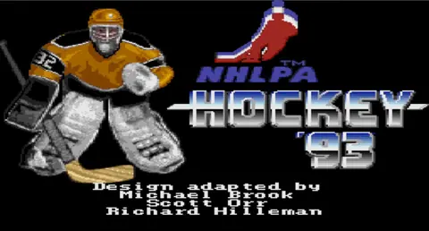 Captura de tela de NHLPA Hockey 93 (2 de 4)