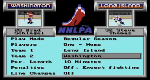 Captura de tela de NHLPA Hockey 93 (3 de 4)