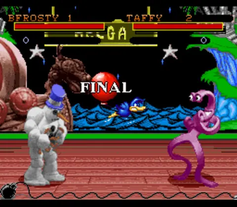 Captura de tela de ClayFighter: Tournament Edition (3 de 3)