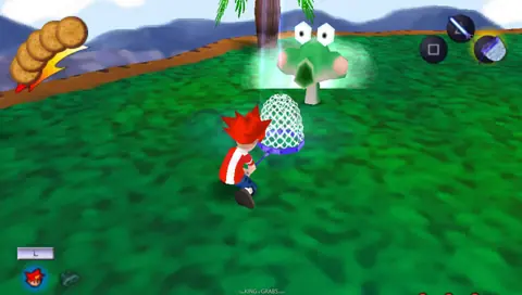 Captura de tela de Ape Escape: On the Loose (1 de 2)