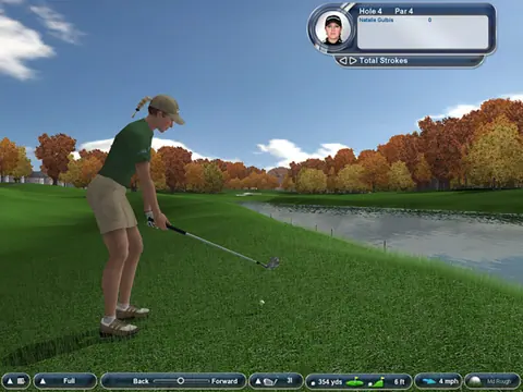 Captura de tela de Tiger Woods PGA Tour 2004 (1 de 4)