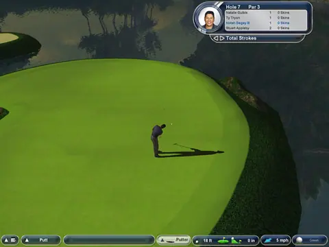 Captura de tela de Tiger Woods PGA Tour 2004 (3 de 4)